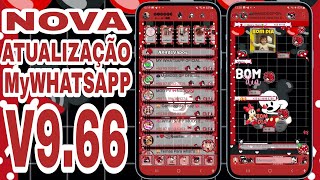 NOVA ATUALIZAÇÃO DO MYWHATSAPP V9.66 FEMININO ANTI BAN 99,9%