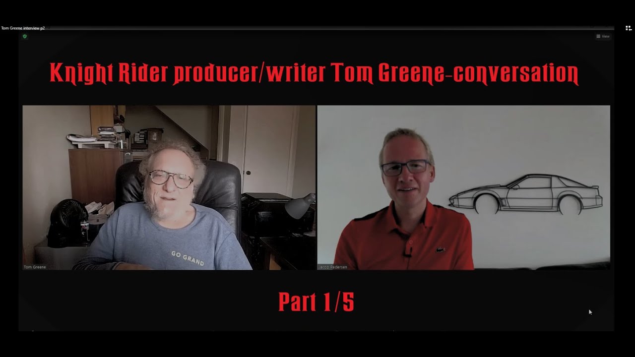 Knight Rider Tom Tom Greene - Knight Rider conversation part 1/5 - YouTube