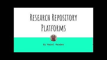 Comparing Research Repository Platforms