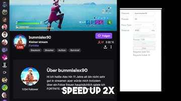 The Best Twitch AOI Tool |  Twitch View Bot |  Twitch FOLLOW BOT | Twitch Account Generator