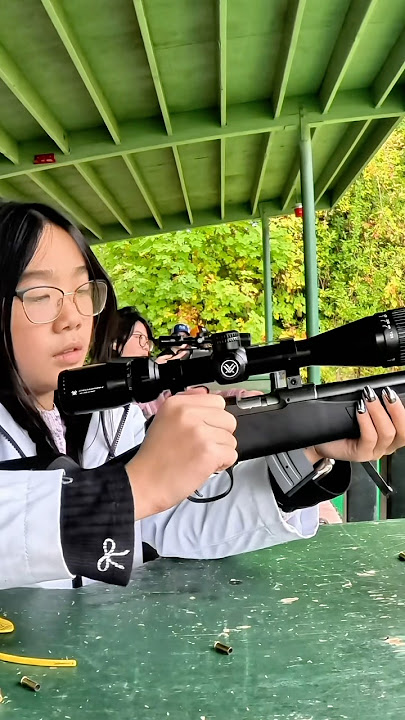 POV shooting a CZ457! #shorts