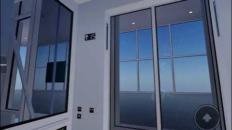 Riding the Cortex elevators at the Quest Corp | HQ - Roblox