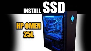 Installing SSD to HP Omen 25L