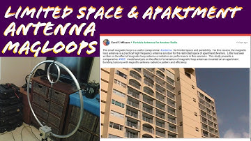 Limited Space & Apartment Antenna | Magnetic Loop