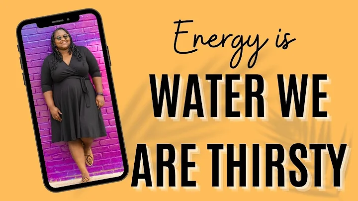 Energy is Water and We are THIRSTY.  ( women are water and men are thirsty) - DayDayNews