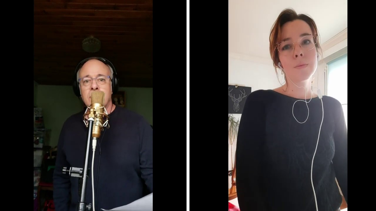 Vivre Pour Le Meilleur Johnny Hallyday Interpretee Par Cecile Et Bruno Youtube