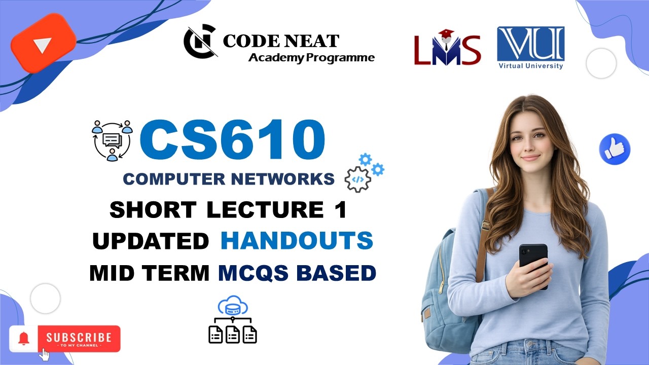 CS610 Short Lecture 1 | VU_Explanation_Highlighted_Midterm_IMP_Points ...