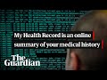 What is my health record