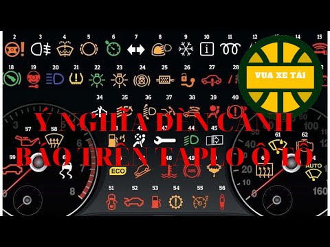 ý nghĩa đèn cảnh báo trên taplo ô tô | 64 ý nghĩa đèn cảnh báo trên taplo | vua xe tải