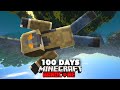 100 Days in Hardcore Minecraft Upside Down