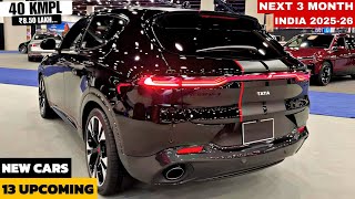 13 UPCOMING NEW CARS LAUNCH IN NEXT 3 MONTH INDIA 2025 | PRICE, LAUNCH DATE, FEATURES | UPCOMING CAR