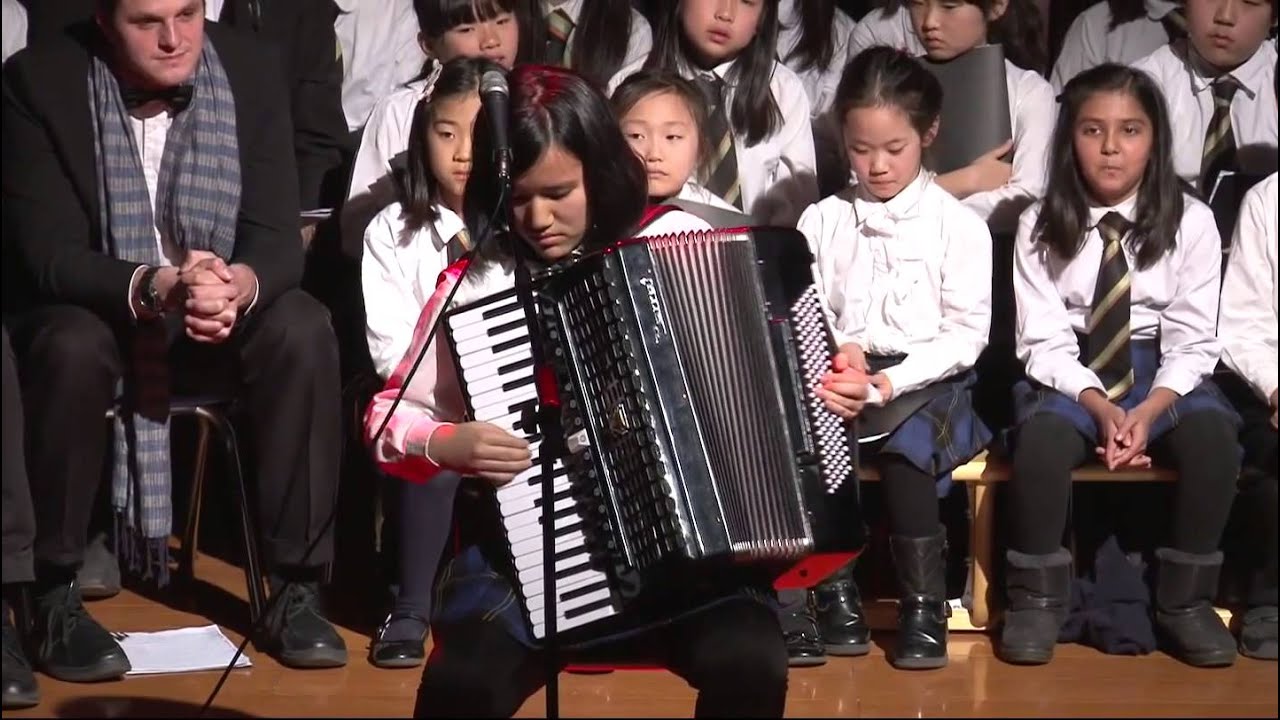 Piano Accordion Solo from Wellington College International Tianjin