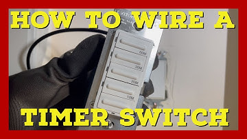 How to install a timer switch - Fan or light timer - The Electrical Guide