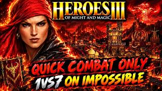 Heroes 3 - Friday Challenge | QUICK COMBAT ONLY BABY!!! - 1v7 on Impossible screenshot 3