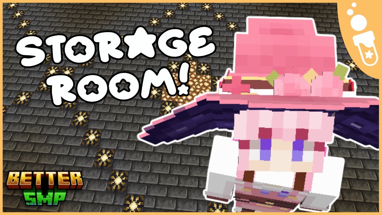 LIVE | Finishing the Storage Room! | Better SMP - YouTube