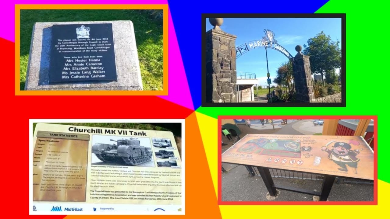 Marine garden Carrickfergus YouTube