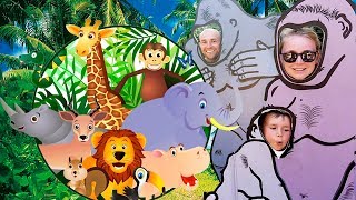Зоопарк Zoo - обучающее видео для детей, животные и птицы Карточки Домана - обучение чтению