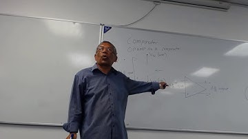 Lecture One Basic Analogue Electronic Circuits Op Amp Comparator Part 1