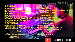 Nonstop ✨ jukebox. | DANISH MUSIC WORLD |mid2020 PIANO COVER🎹 by Danish parmar| ((use headphones))