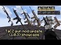 Minecraft TaCZ mod new update (1.0.3) showcase / all weapons