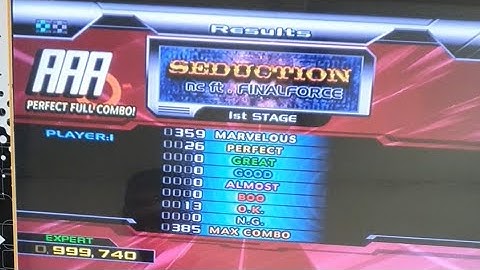 DDR SuperNova 2 [ SEDUCTION nc ft. Finalforce ] AAA