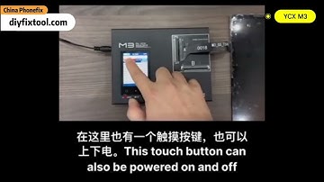 YCX M3 Pad Laptop Display Tester Tests iPad Mac Samsung Huawei Screen Touch Picture/Video Playback
