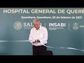 Inauguración del Hospital General de Querétaro