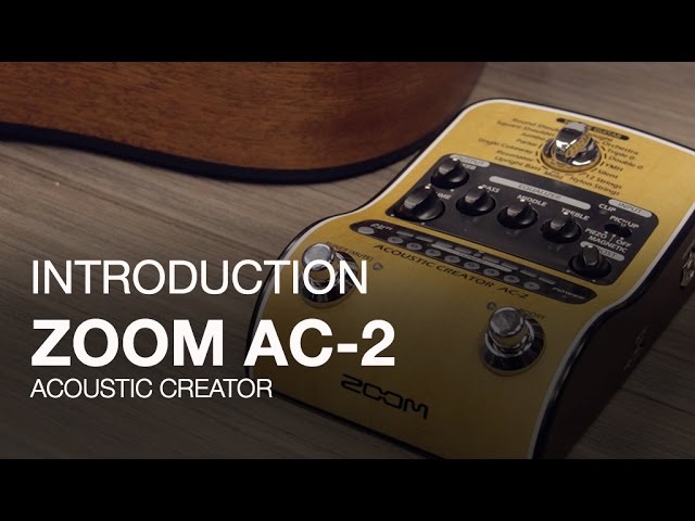 Процессор эффектов для акустической гитары Zoom AC-2