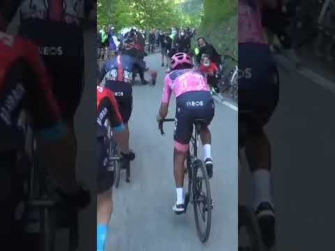 Video: Team Ineos vozač Luke Rowe zamjenjuje ukradeni bicikl od doktora