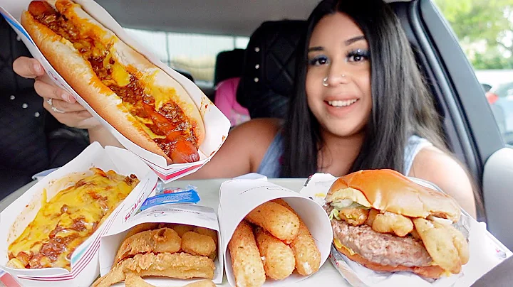 SONIC MUKBANG!! NEW Pickle Fries, The Big Dill Che...