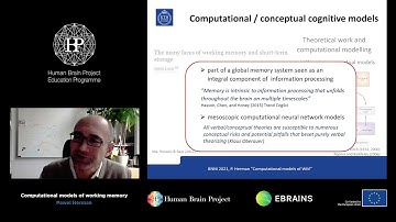 Herman Pawel - Computational models of working memory