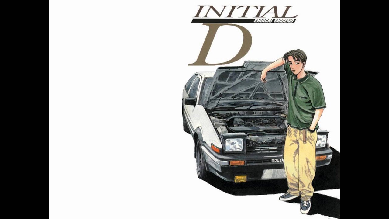 Initial d anime Mamga song Soundtrack CD AE86 JAPAN 4 SOUND FILES vol.1