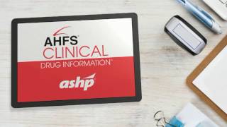 AHFS Clinical Drug Information