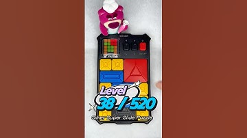 how to solve Giiker super slide puzzle level 38/520