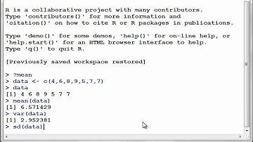 8 - R Programming Tutorial: Introduction to R