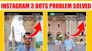 Instagram Story Three Dot Option Not Showing|Instagram Story Draw Option Not Showing|