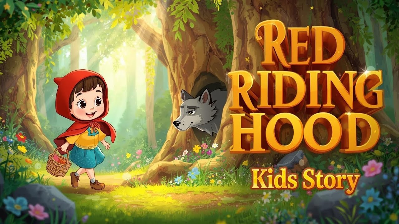Little Red Riding Hood | Magical Forest Adventure Bedtime Story for Kids