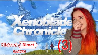 NEW Xenoblade Chronicles!! (Reveal Trailer Reaction)