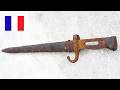 Restoration French Extreme Rusty Bayonet and Scabbard