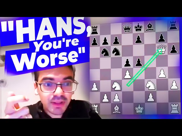 BIG VICTORY!! Hans Niemann vs Anish Giri