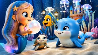 Mira and the Lost Pearl 🧜‍♀️🐚 | Mermaid Adventure Song for Kids | 3D Animation | KidsZoo