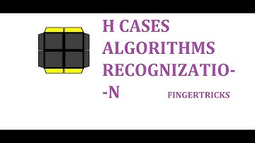 Cll tutorial part 1 - H cases - recognition,algorithms and finger tricks