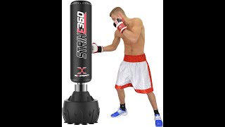 MAXSTRENGTH 6FT Free Standing Boxing Punch Bag kickboxing Training Heavy punching MMA Martial screenshot 4