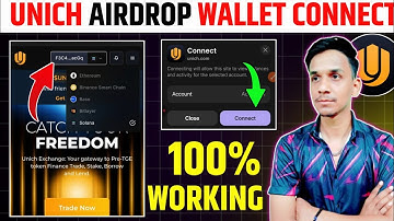 🔥Unich Airdrop New Update 🔥Unich Airdrop Wallet Connect Problem Solve || Unich Airdrop Listing Date