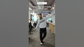 When your work bestie switches the team #youtubeshorts #shorts