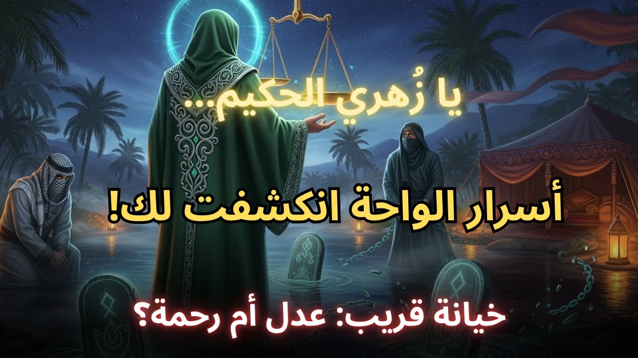 يا الزهري… همس الواحة يكشف الخيانة! | شخص قريب يخون | مصيره في يدك: رحمة أم عقاب؟ 🌴⚖️