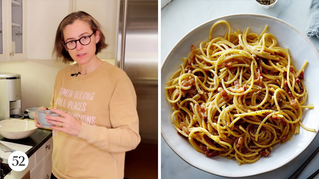 Pasta Carbonara is The Ultimate Comfort Meal | Amanda Messes Up In The Kitchen | Food52