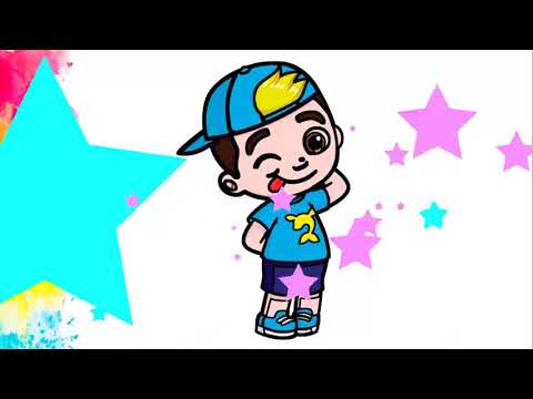 DESENHANDO E PINTANDO | LUCCAS NETO - LUCCAS TOON