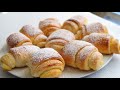       how to make custard breadcroissants