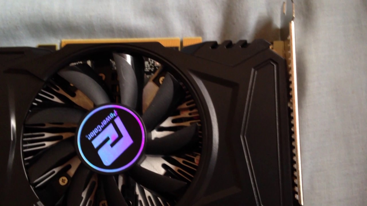 Unbox AMD RX 460 2GB PowerColor Red Dragon - YouTube